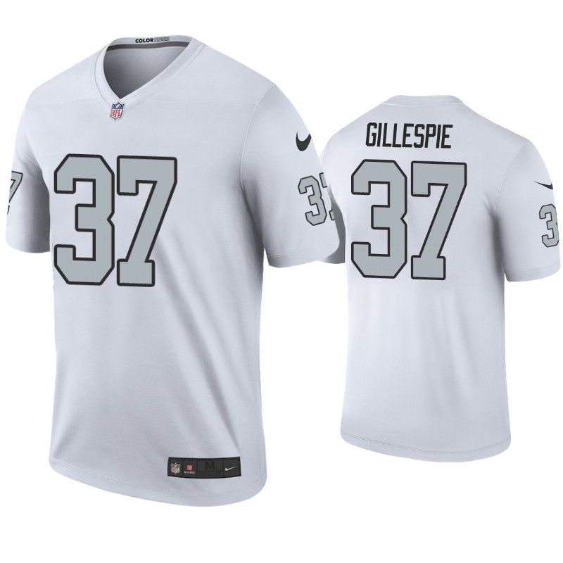 Men Oakland Raiders #37 Tyree Gillespie Nike White Color Rush Legend NFL Jersey->oakland raiders->NFL Jersey